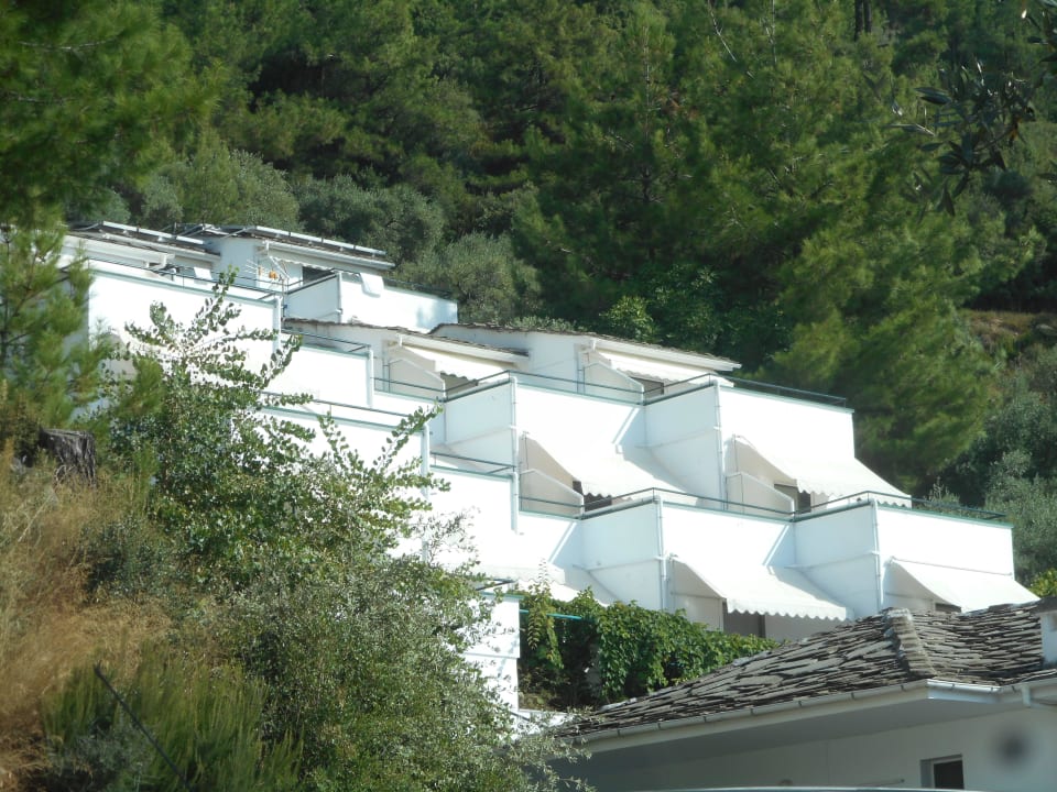 Die "oberen" Zimmer Hotel Dionysos