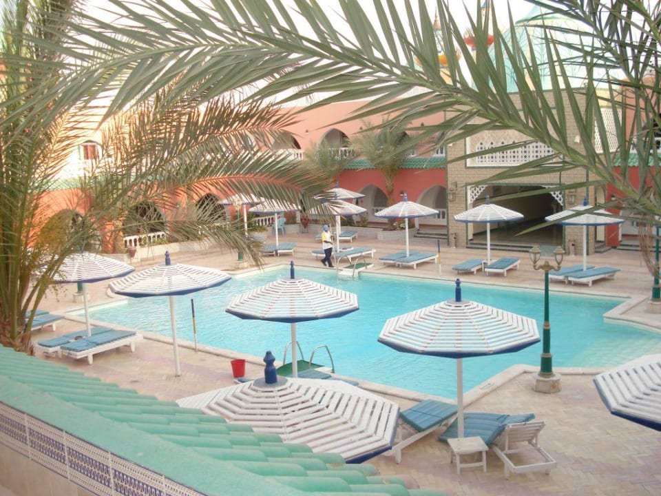 Ausblick aus dem Balkon  Pickalbatros Alf Leila Wa Leila Resort - Neverland Hurghada