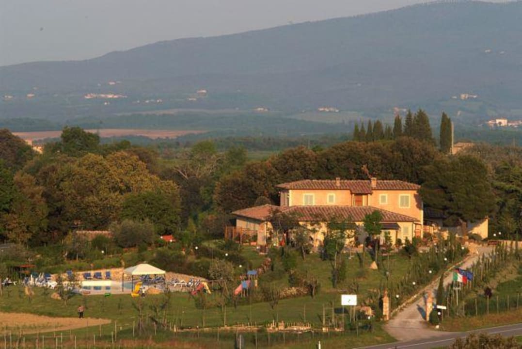 Vista generale Hotel Antico Borgo Il Cardino