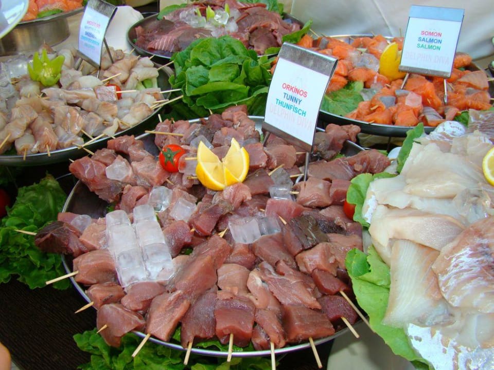 Fisch-Abend im Buffet Hotel Delphin Diva