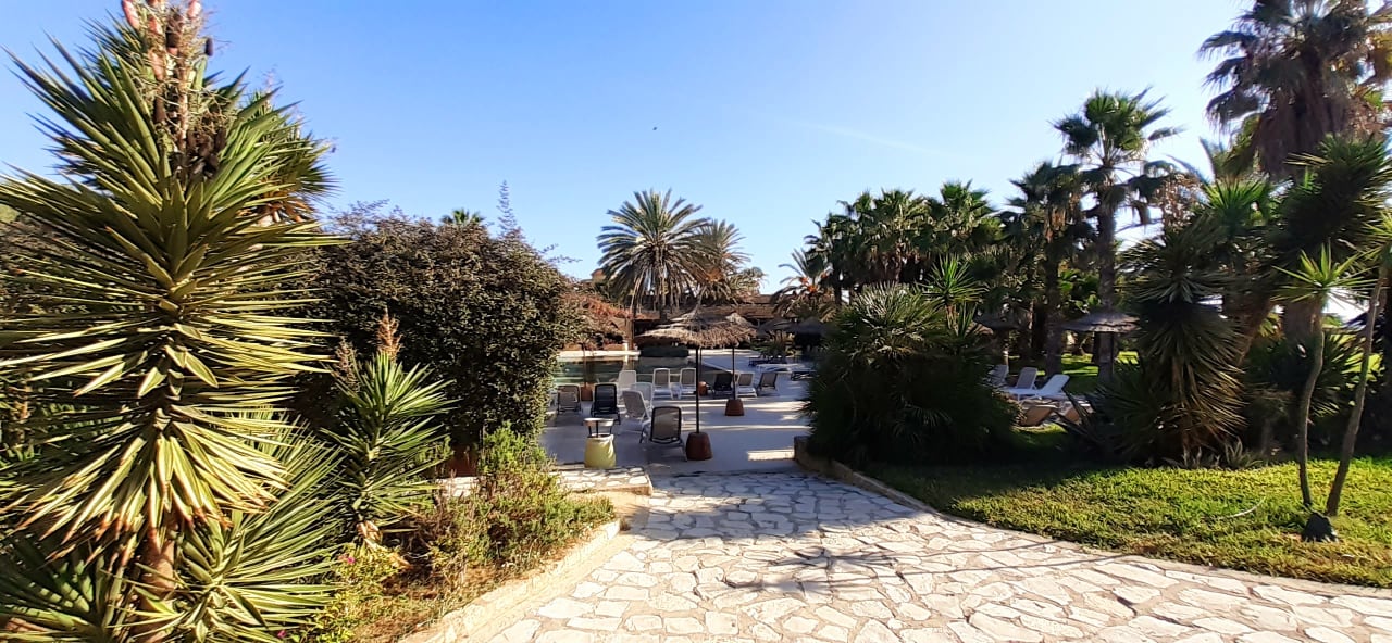 Gartenanlage Hotel Africa Jade Thalasso