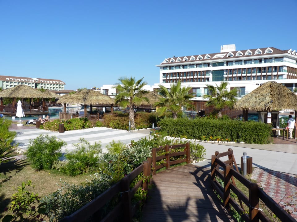 Wunderschön angelegt und gepflegte Gartenanlage Sherwood Blue Belek