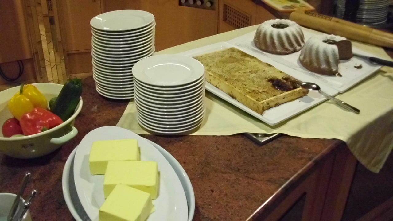 Das Frühstücksbuffet Familienhotel Hinteregger