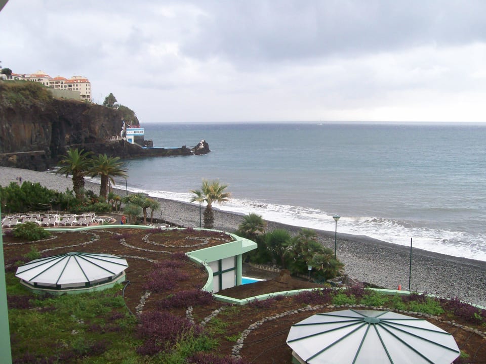 Blick von unserem Zimmer zum Meer Pestana Ocean Bay All Inclusive