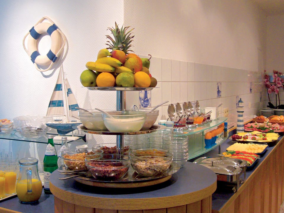 Frühstücksbüffet Pension Frisia