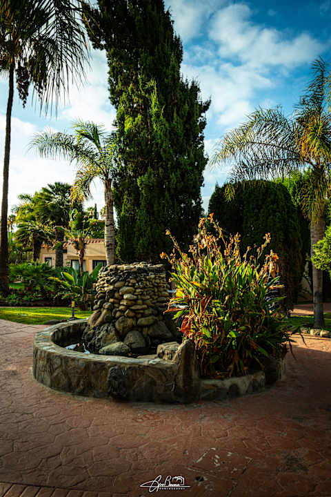 Gartenanlage allsun Hotel Esplendido