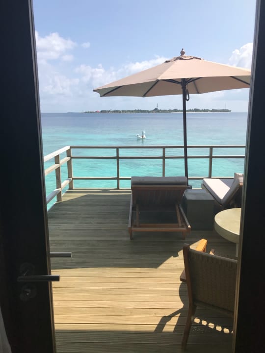 Zimmerausblick Dhigali Maldives