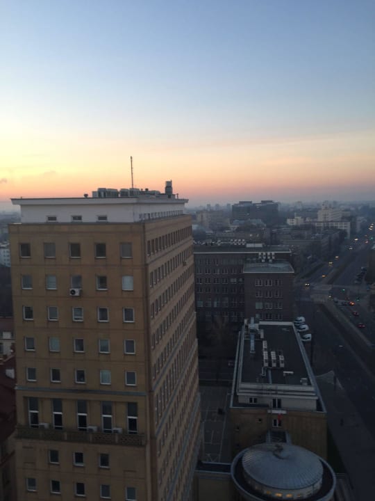 Ausblick vom Zimmer Hampton by Hilton Warsaw City Centre