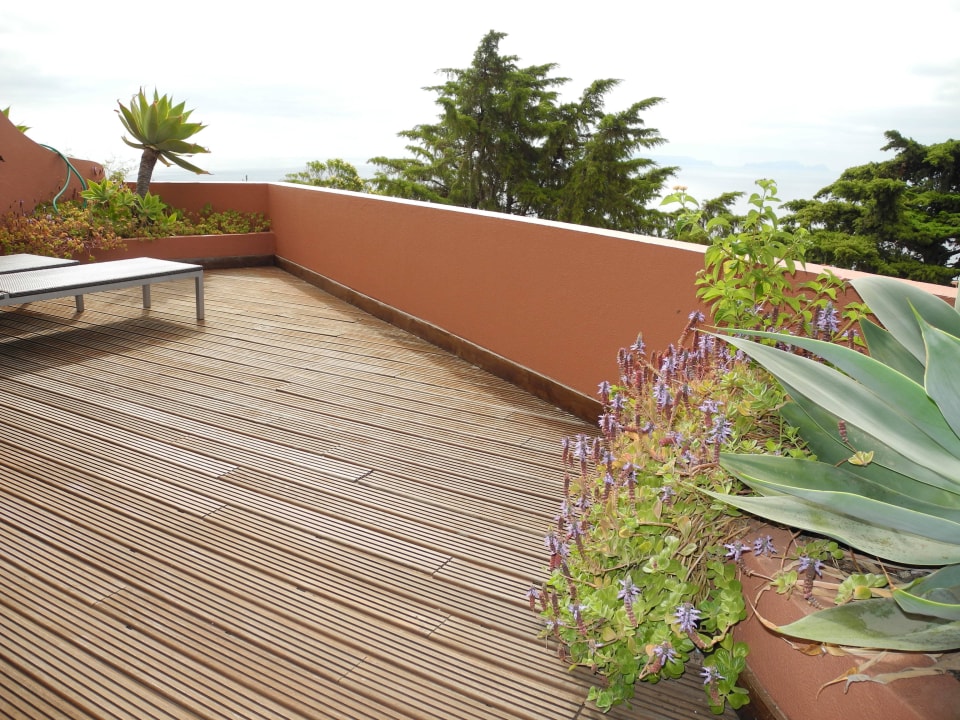 Riesige Terrasse Hotel Quinta Splendida Wellness & Botanical Garden