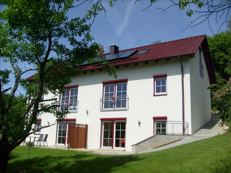 Rückansicht App3&4 Ferienwohnung Am Jakobusweg