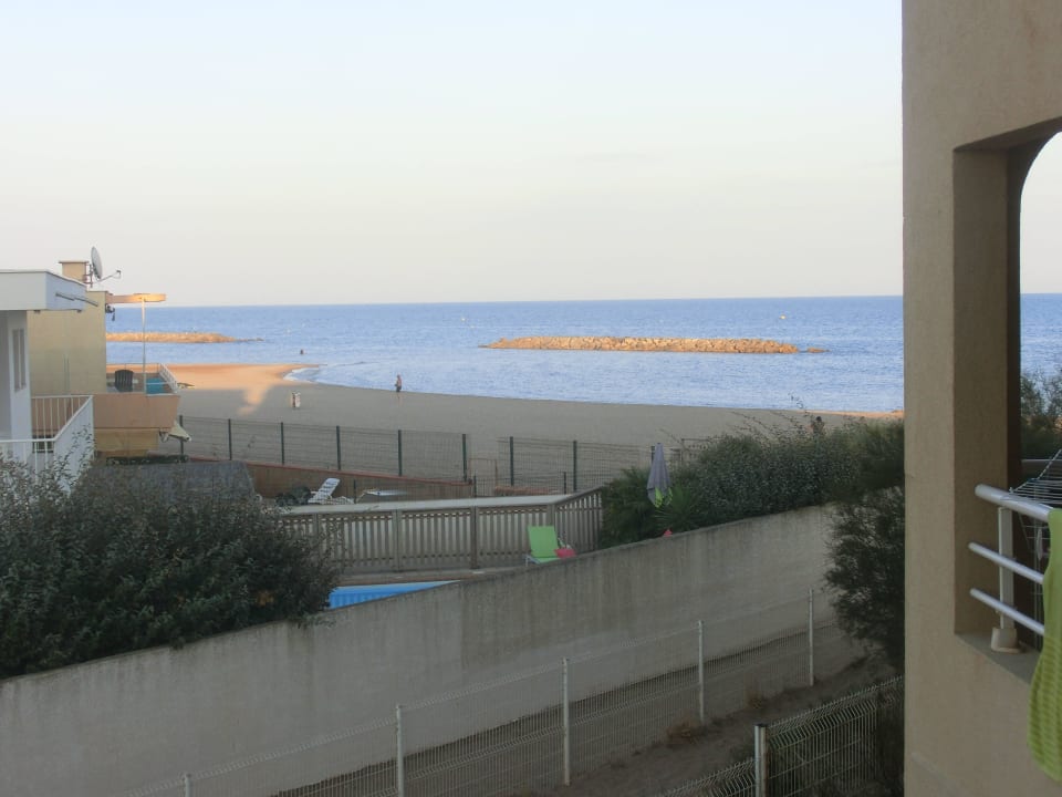 Aussicht vom Balkon Hotel Alizea Beach