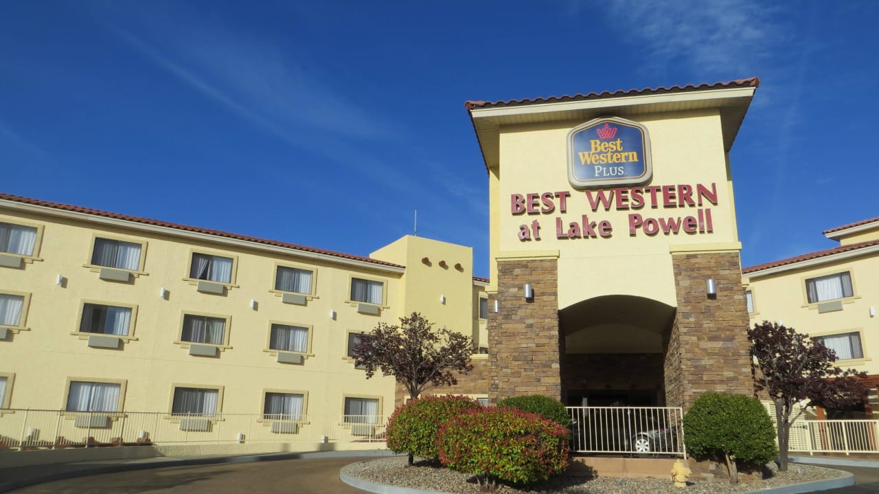 Haupteingang Best Western Plus Hotel at Lake Powell