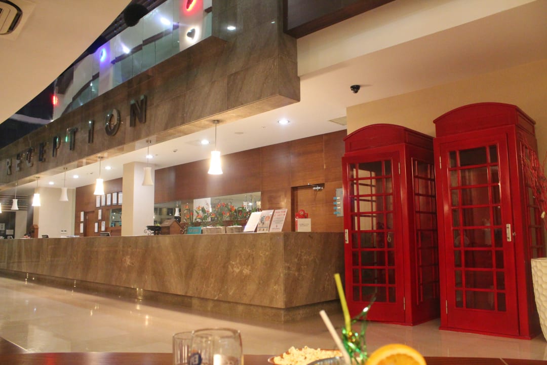 Rezeption Sunis Evren Beach Resort Hotel & Spa