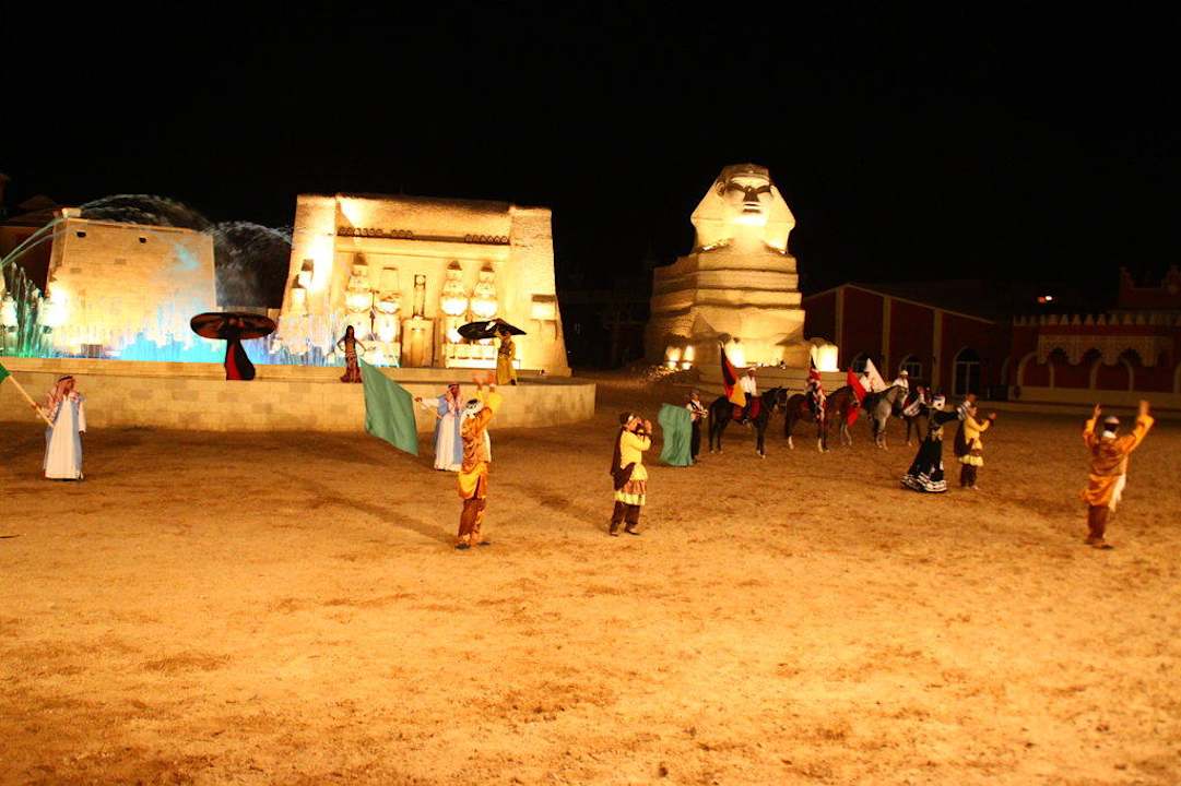 Light and Sound Show Pickalbatros Alf Leila Wa Leila Resort - Neverland Hurghada