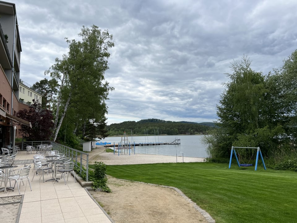 Ausblick Hotel Port u Máchova jezera