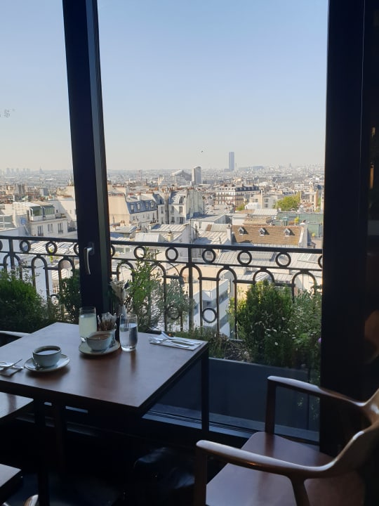 Ausblick Terrass Hôtel