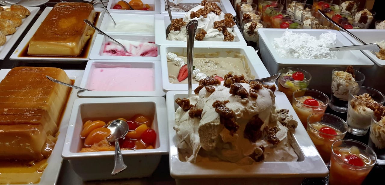 Nachspeisenbuffet Hotel Riu Palace Tres Islas