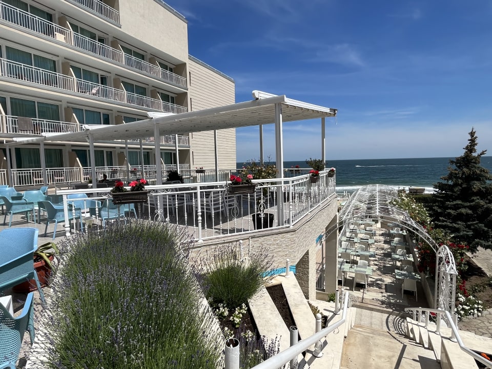 Ausblick Hotel Bilyana Beach