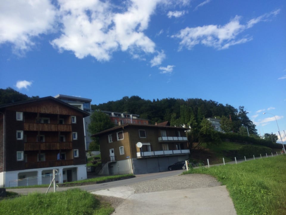 Weg zum Strandbad Seehotel Wilerbad