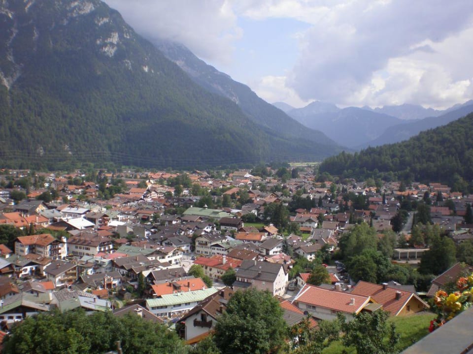 Ausblick von der Terrasse Berggasthof Kärntner Alm