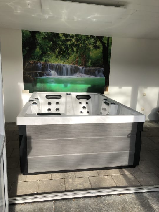 Pool Ferienhaus Sandy