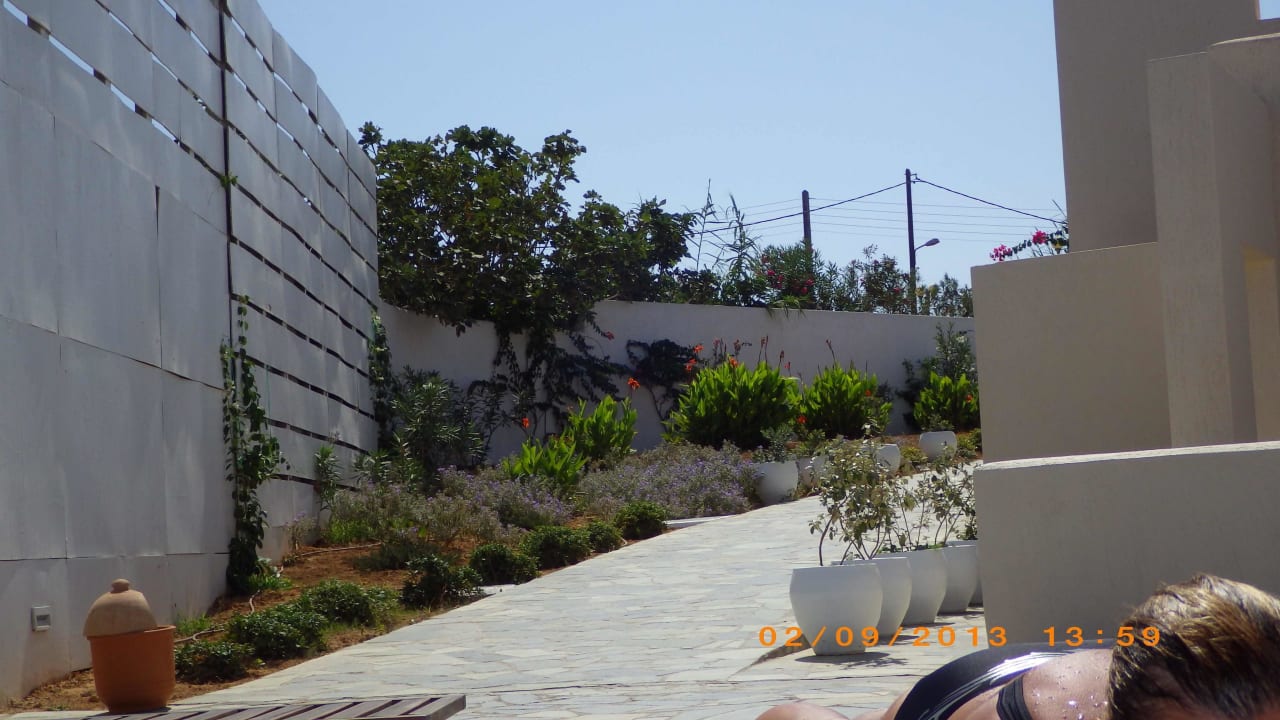 Außenanlage/Garten Knossos Beach Bungalows Suites Resort & Spa