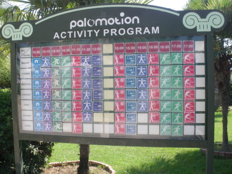 Animationsprogramm Paloma Oceana