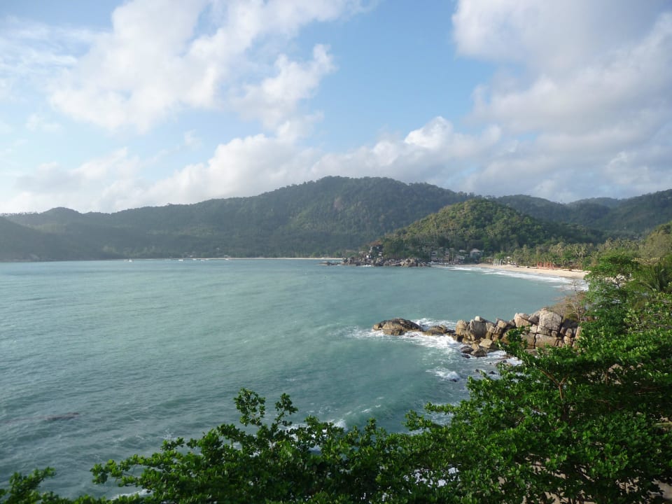 Ausblick vom Restaurant Santhiya Koh Phangan Resort & Spa
