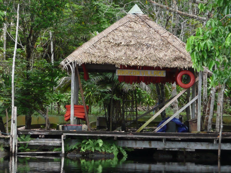 Anlegestelle Amazon Village Lodge