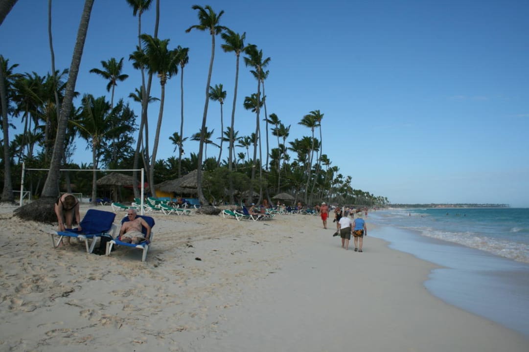 Der weiße Sandstrand Grand Palladium Punta Cana Resort & Spa