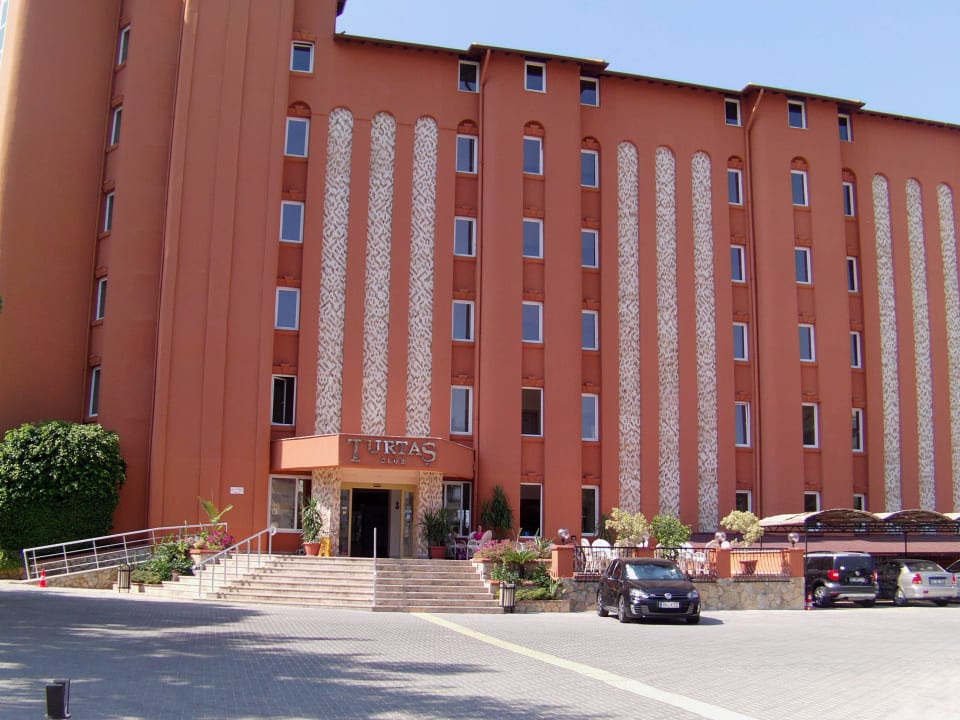 Zufahrt Hotel Turtas Club Turtas Beach Hotel