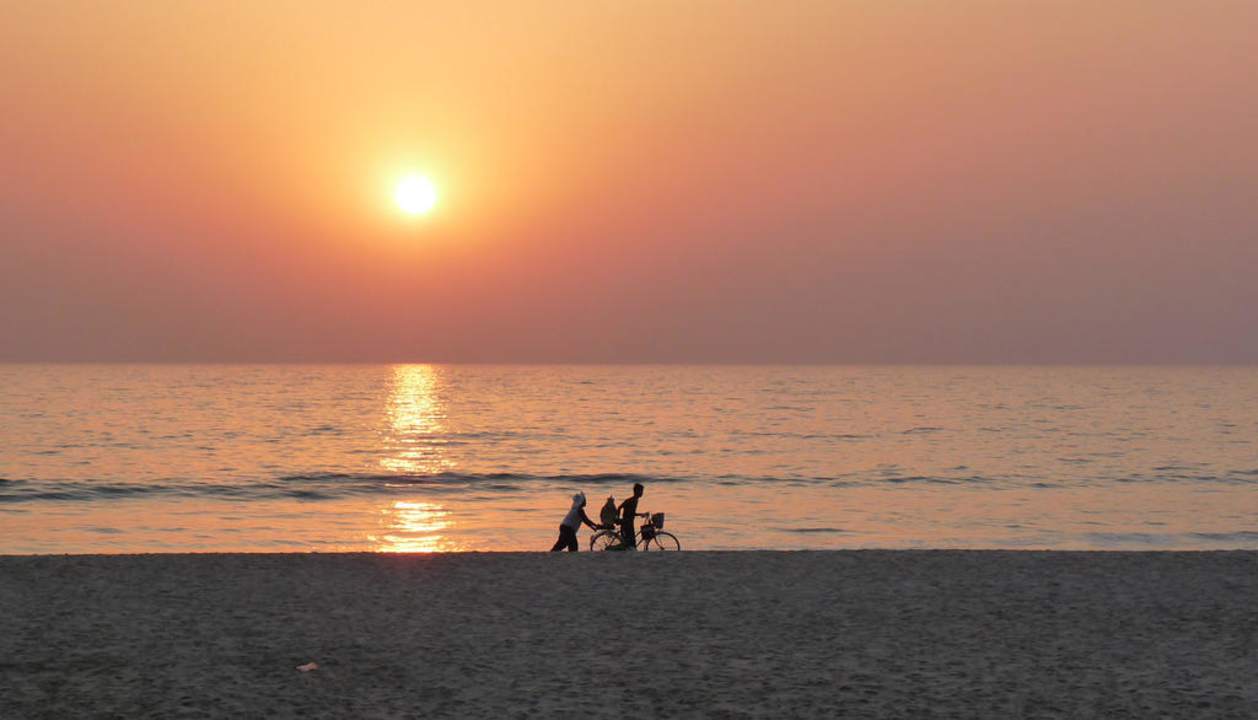 Abendstimmung am Hotelstrand Aureum Palace Hotels & Resorts Ngapali