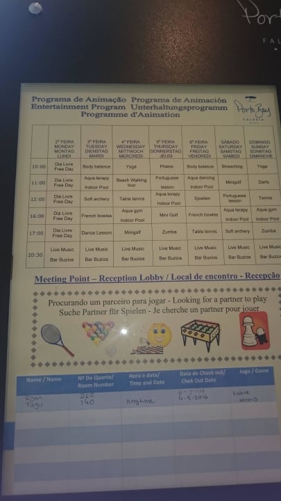 Wenn es mal regnet  PortoBay Falésia