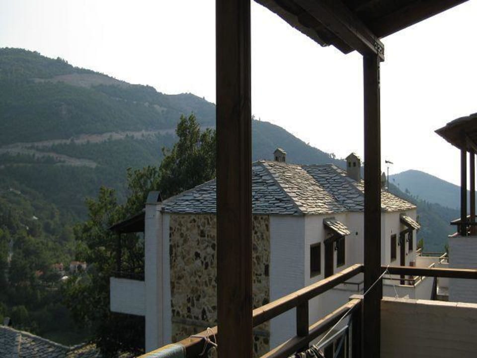 Ausblick Zimmer 12 Hotel Tsigoura Thassos