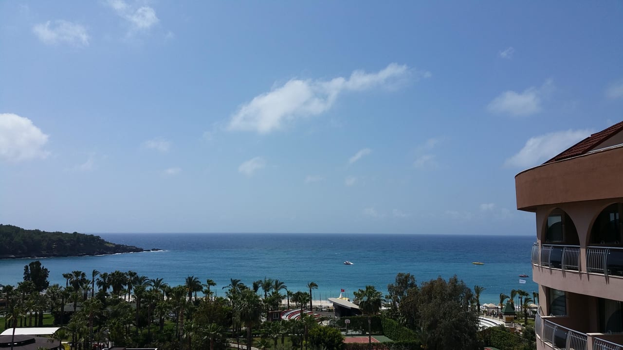 Wunderschöner Ausblick vom Balkon Arycanda Kirman Premium