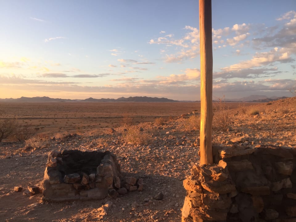 Ausblick Hotel Camp Gecko Desert Lodge
