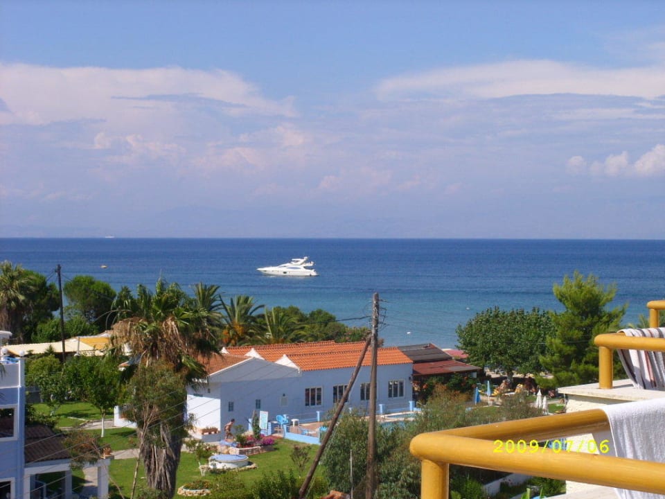 Aussicht vom Balkon Hotel Albatros