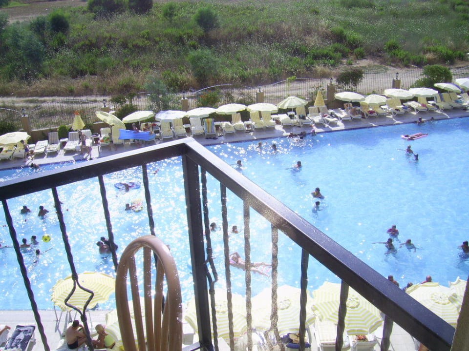 Ausblick aus unserem Zimmer Hotel Victory Resort