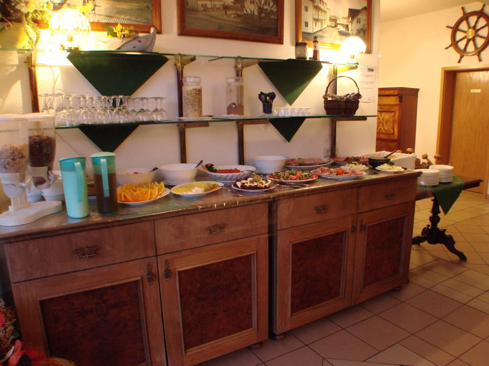 Frühstücksbuffet Pension Anker Garni