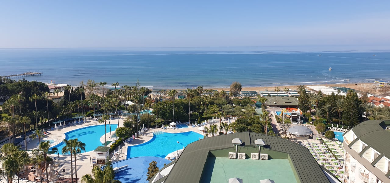 Ausblick Iz Flower Side Beach Hotel