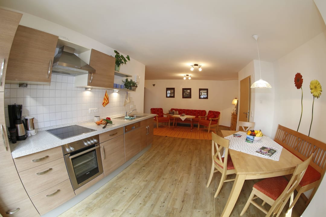 Ferienwohnung Heublume Wohnbereich Lochbihlerhof Wertach