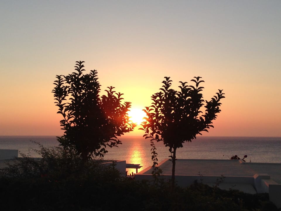 Sonnenaufgang auf der Zimmerterrasse Atrium Prestige Thalasso Spa Resort & Villas