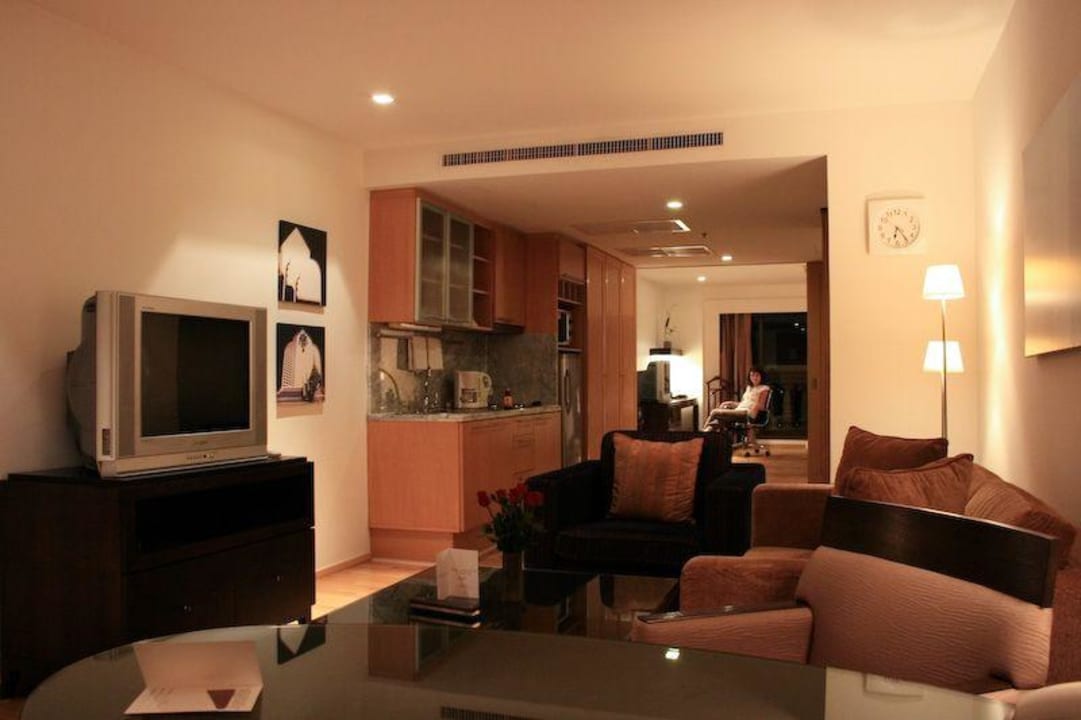 Das Zimmer war einfach riesig! Hotel Lebua At State Tower