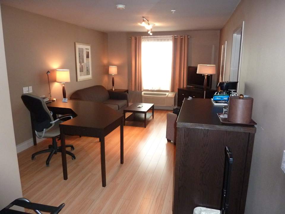 Blick in den Wohnraum Best Western Hotel Moncton