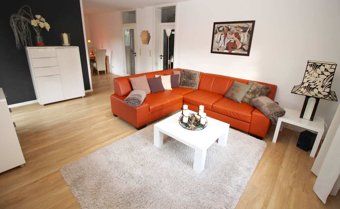 Wohnzimmer Ferienwohnung TraumZeit