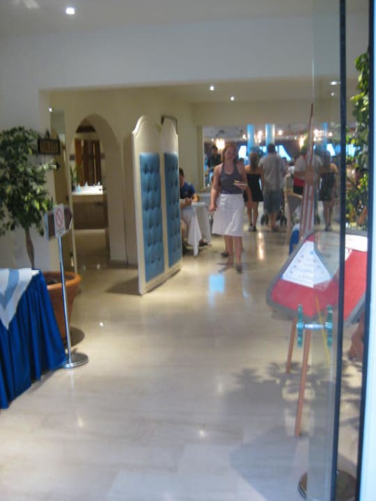 Restaurant Thalassa - Eingang Hotel Kalithea Mare Palace