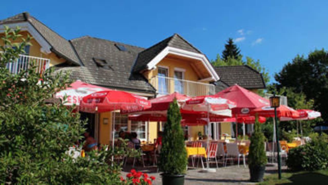 Terrase Pension Seevilla Wochinz