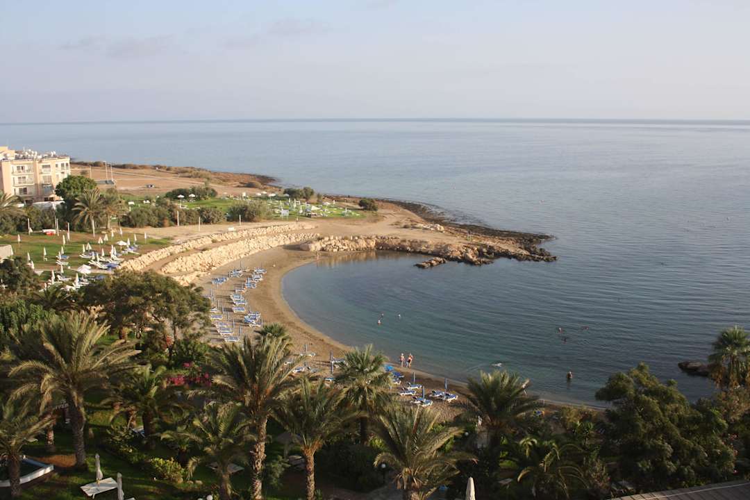 Blick vom Zimmer Crystal Springs Beach Hotel