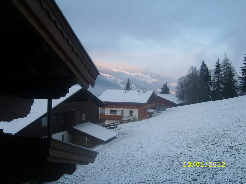 Auf dem Balkon Hotel Alphof Alpbach
