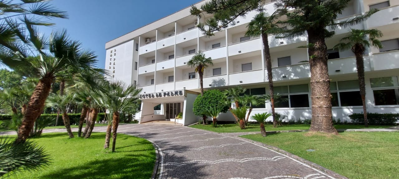 Gartenanlage Hotel Le Palme